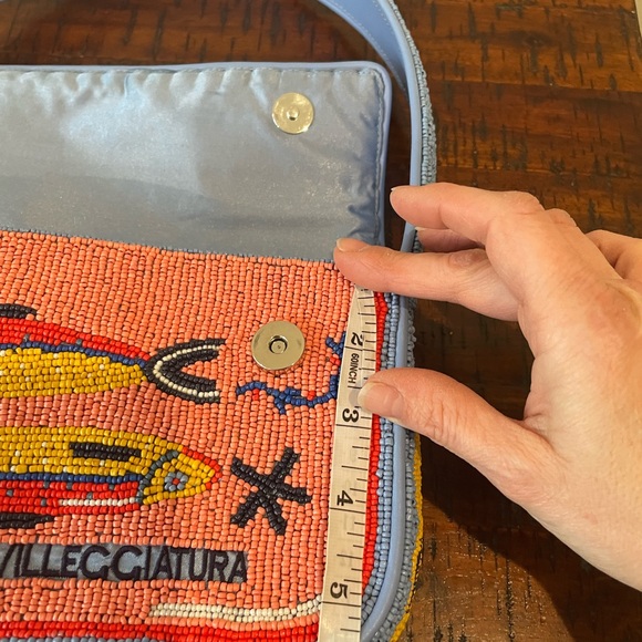 Staud Tommy Beaded Sardines Shoulder Bag NWOT - Picture 13 of 15